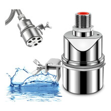 Stainless Steel Water Level Control Float Valve for Tank, 3/4 Inch Float Valve, Suitable for Water Tanks, Pond A