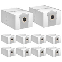 Sacos de Pó para Aspirador de Pó Robô para Deebot X8 Pro OMNI / X9 PRO OMNI / T50 Pro OMNI / T50 MAX PRO OMNI
