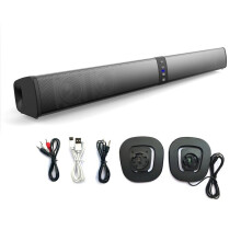 Soundbar PC Gamer Subwoofer Foldable Speaker Portable Home Cinema Splitter Soundbar