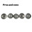 10pcs for Ps4 Gamepad Controller Analog Button Thumb Stick Joystick Thumbstick Mushroom Cap 2