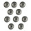 10pcs for Ps4 Gamepad Controller Analog Button Thumb Stick Joystick Thumbstick Mushroom Cap 4