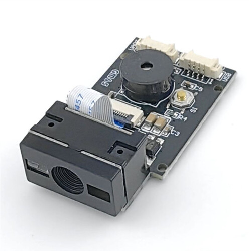 New GM65 USB Wired Barcode Scanner 1D 2D Bar Code Reader QR Code Reader Module CMOS Buzzer for Reminding with Cable UART 2