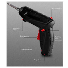 Household Electric Screwdriver Rechargeable Cordless Impact Drill Cordless Electric Drill Screwdriver Set