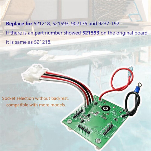 Per IntelliChlor SCG Surge Board PCBA 521218 Load Center per  Intellitouch e EasyTouch 2