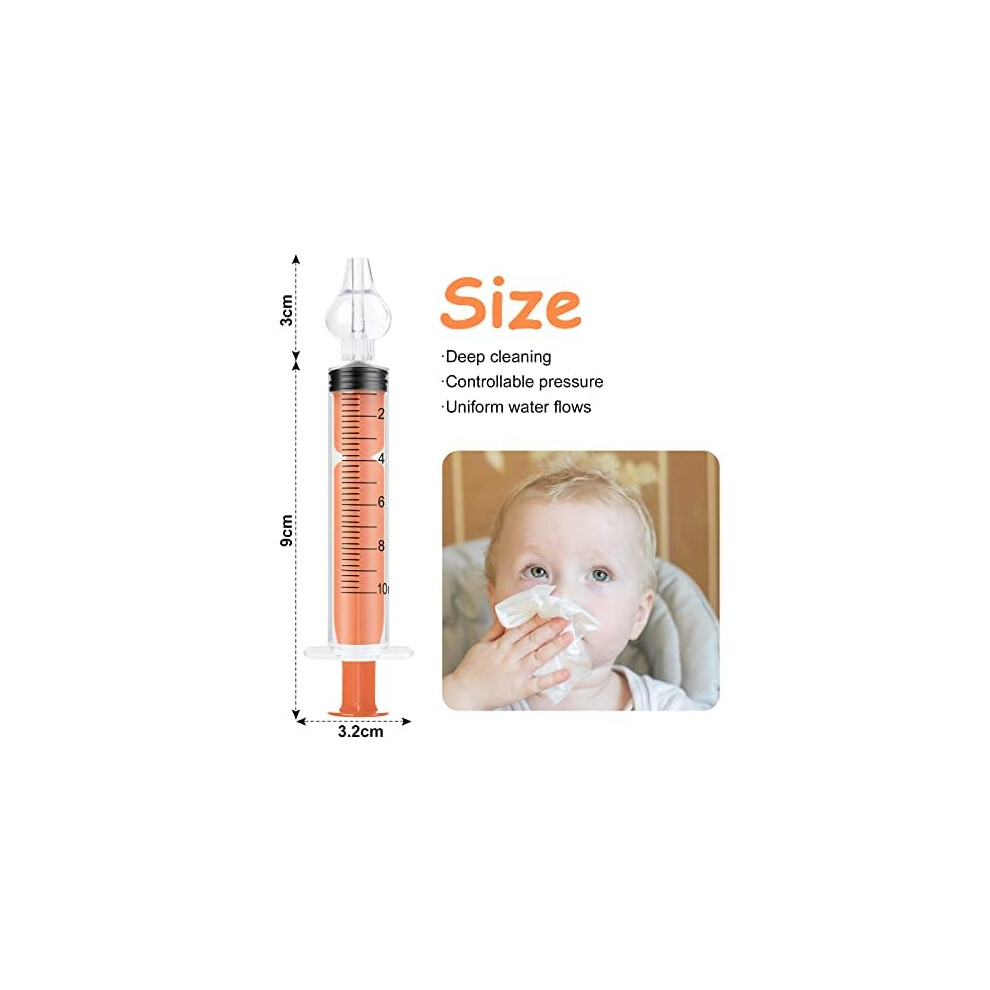 Vicloon Nasal Aspirator 6Pcs Baby Nasal Aspirator Nose Cleaner Nasal I