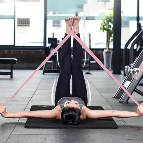 (Μαύρο) 7 τεμάχια βασικά κιτ Pilates Σετ δαχτυλιδιών Pilates για τόνωση σώματος, ενδυν 1