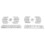 Car Interior Central Control Air Conditioning Multimedia Button Cover Sticker for  XF 2012-2015 High Match 4