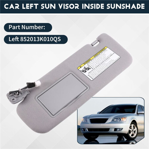 852013K010QS 1PCS Car Inside Sun Visor Cloth for  SONATA 2006-2010 Left 1