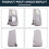 852013K010QS 1PCS Car Inside Sun Visor Cloth for  SONATA 2006-2010 Left 6