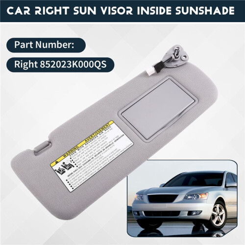 852023K000QS 1PCS Car Inside Sun Visor Cloth for  SONATA 2006-2010 Right 1