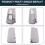 852023K000QS 1PCS Car Inside Sun Visor Cloth for  SONATA 2006-2010 Right 6