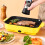Electric Non-Stick Mini Griddle, 30cm, Dual Power, Yellow 5