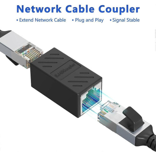 RJ45-koppeling, Ethernet-koppeling (nieuwste model 2025), inline-koppeling voor 1