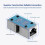 RJ45-koppeling, Ethernet-koppeling (nieuwste model 2025), inline-koppeling voor 3