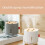Small Humidifiers 800ml Desk Humidifiers Quiet Operation Night Light Function Two Modes for Bedroom Babies Room Office A 9