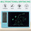 Multifunctional Electronic Desk Calendar LCD Handwriting Board with Alarm Clock Humidity Temperature LCD Message Board,A 7