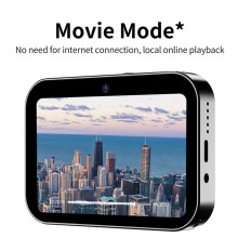 4K CCD Digital Camera 64MP Digital Flash Video Camera with Touch Screen 16X Digital IR Night Vision Camera White