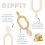Bibado - Dippit Baby Spoon and Dipper, Mint & Blue (2-Pack) - Soft, 5
