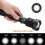 USB Charging LED Outdoor Flashlight, High Brightness Camping Emergency Flashlight 3