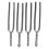 4Pcs Tuning Fork Standard Instrument Repair Tool Set Kit for Maintenance Accessories 2