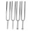 4Pcs Tuning Fork Standard Instrument Repair Tool Set Kit for Maintenance Accessories 3