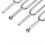 4Pcs Tuning Fork Standard Instrument Repair Tool Set Kit for Maintenance Accessories 5