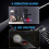 5-in-1 Hidden Camera Detector GPS Tracker Detector Infrared Camera Scanner Bug Detector RF Signal Scanner Device-Black 5