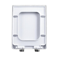 (As show, One size) Elongated Square Toilet Seat Heavy Duty PP 06C - PP