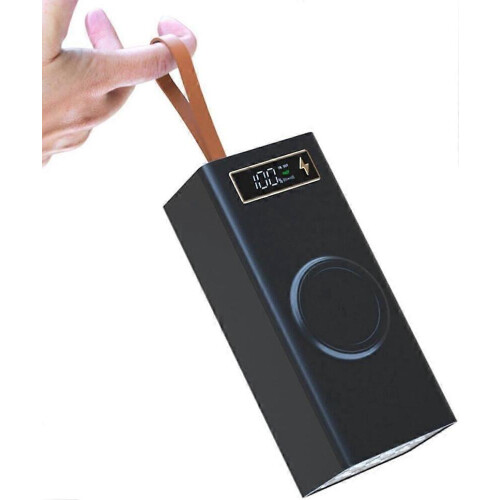 Φορητή θήκη power bank 18650 για 21 μπαταρίες, γρήγορη φόρτιση εξωτερικού κουτιού μπατ 2