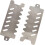 Campingkocher-Ablage, Windschutzplatte, Edelstahl, Frontglas, Kocher-Frontscheibe 2