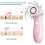 Ηλεκτρική βούρτσα προσώπου Προηγμένη βούρτσα καθαρισμού προσώπου με 3 εναλλά 4