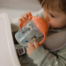 Nuby Polypropylene PP Grip N Sip Water Bottle No Spill Sippy Cup 240m