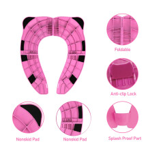 Pejoye Folding Toilet Seat Toddler Portable Toilet Training Seat for K