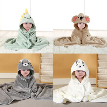 ROXANEPIG 4 Pack Hooded Baby Towel Premium Soft Bath Towel for Bathtu