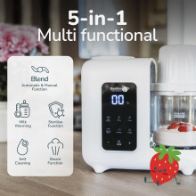 BooBoo Baby PuréePro 5 in 1 Baby Food Maker Multifunctional Puree Blen