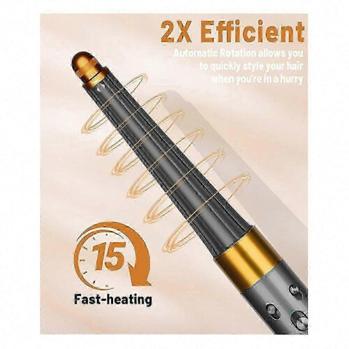 Εξάρτημα Airwrap με κωνικά μακριά κάνναβη HS01 HS05, σίδερο μπούκλας με αυτόματη περι 1