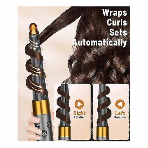 Εξάρτημα Airwrap με κωνικά μακριά κάνναβη HS01 HS05, σίδερο μπούκλας με αυτόματη περι 2