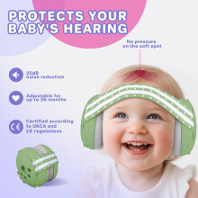 YANKUIRUI Baby Ear Defenders Noise Cancelling Baby Headphones for 036