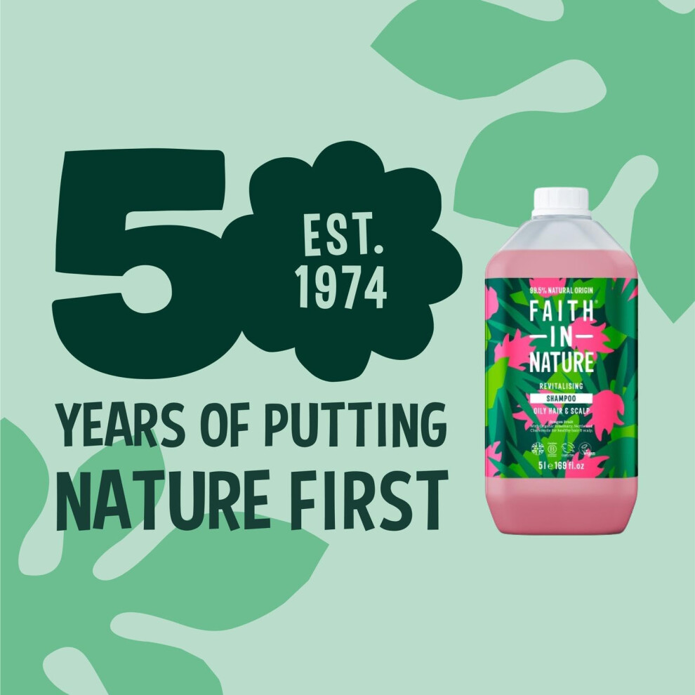 Photos - Hair Product Faith in Nature Natural Dragon Fruit Shampoo Revitalising for Oily Hai