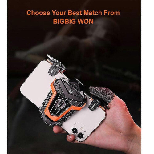 M2 Mobile Game Controller Gaming Trigger Joystick Legierung Magnetgriff FPS Physische Schießknöpfe für PUBG Android & iOS 1