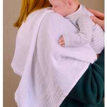 MuslinZ White Baby Muslin Cloths Baby Burp Cloths Baby Muslins Baby Di