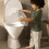 BabyBjÃƒÂ¶rn Toilet Training Seat, White/Grey 3