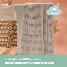 Silentnight Safe Nights Baby Blanket Pack of 2 Soft 100 Cotton Cellul