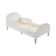 Liberty House Toys Kids White Toddler Bed H68 x W74 x D144cm