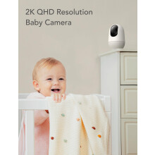 nooie Baby Monitor with 32G SD360degree 2K Baby WiFi Monitor Smart Bab