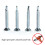 4PCS Window Door Restrictor Lock Window Locks for UPVC Windows 5