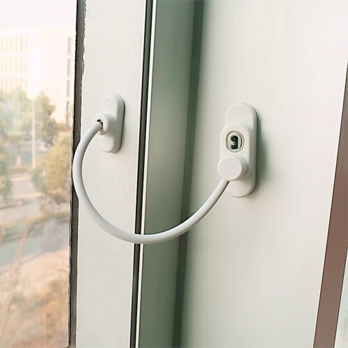 4PCS Window Door Restrictor Lock Window Locks for UPVC Windows 2