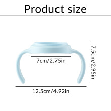 Tabanzhe Baby Bottle Handles 4PCS Bottle Holder for Feeding Compatible