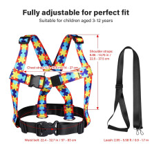 HOOMTREE Safety Harness Leash for Special Needs Child Aged 312 Years F