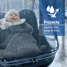 Zamboo Universal Car Seat Rain Cover with QuickAccess Zipper Opening t
